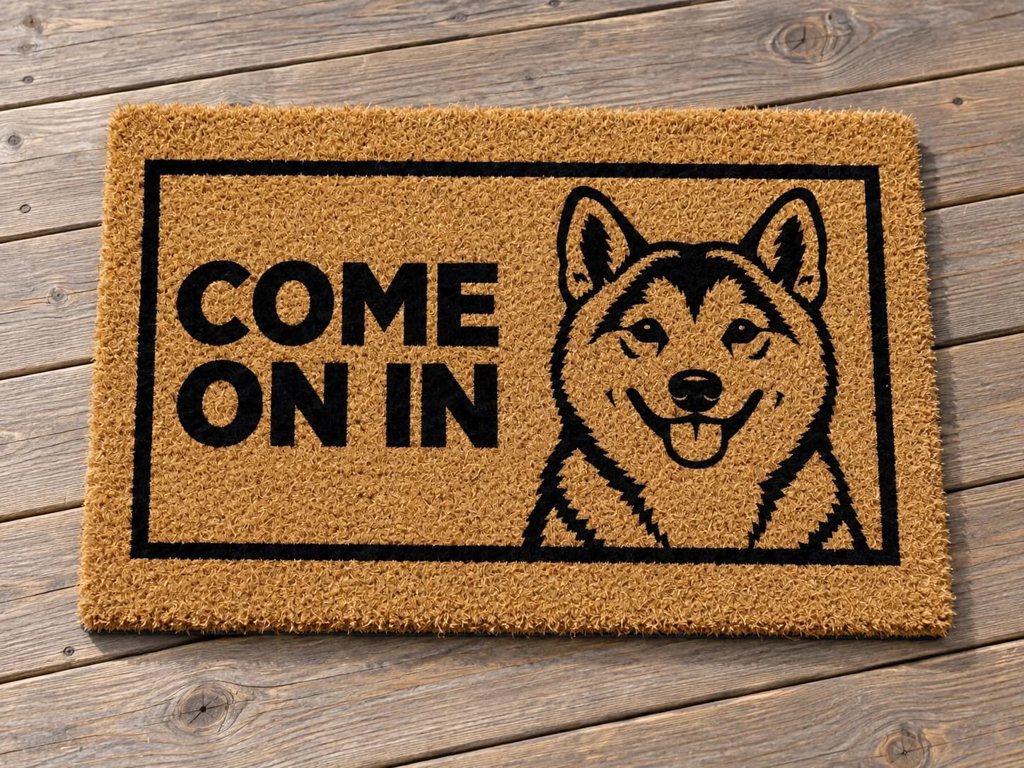 The Come On In design